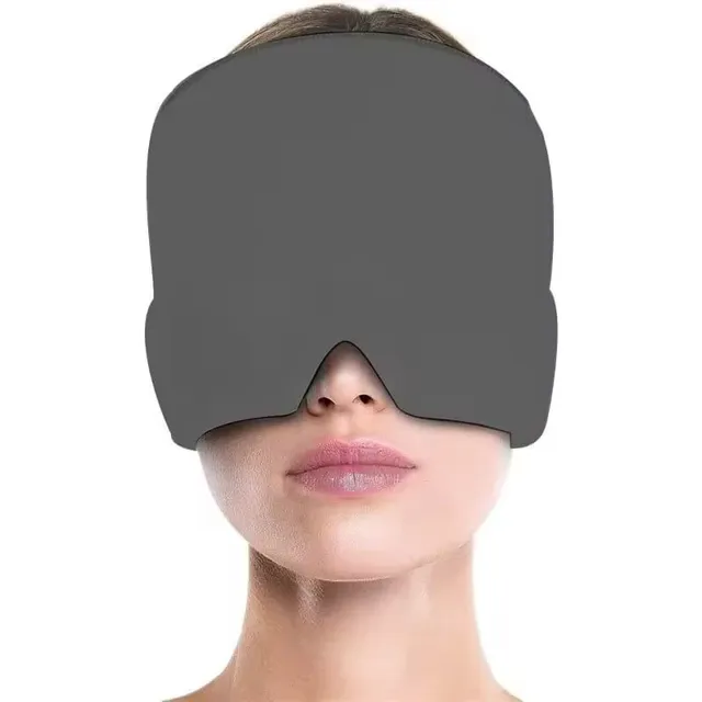 Antifaz Gorro Gel Dolor Cabeza Compresa Frio Migraña Frio