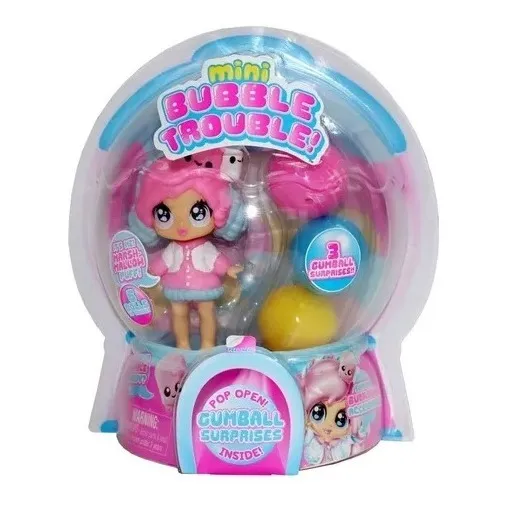  Muñeca Mini Bubble Trouble Surtido Wabro Original 79776