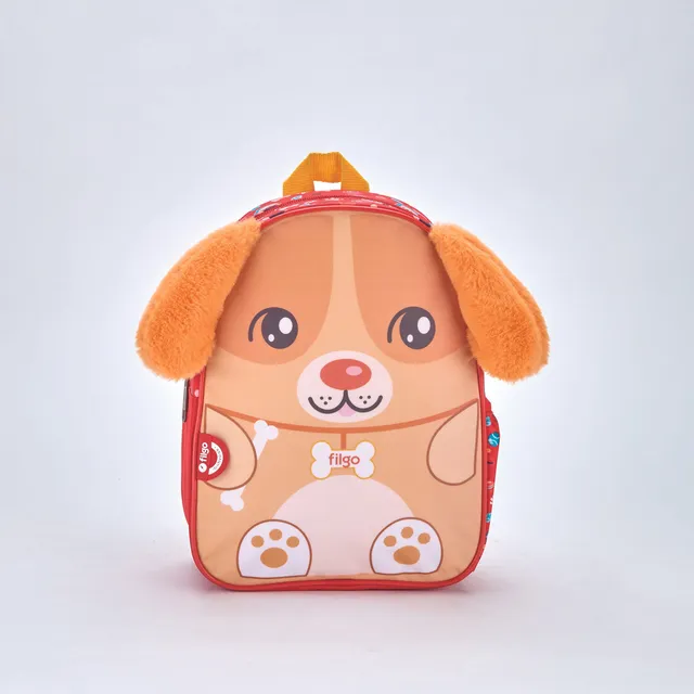 Mochila Escolar Jardín Animales Filgo Babypak Diseño De La Tela Perrito