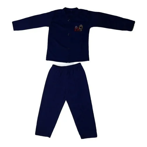 Pijama De Niño 2 Piezas Marga Larga Unicolor Turpialito