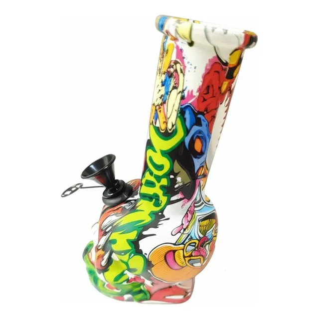 Bong Hookah Pipa En Vidrio D&k Exclusivo Greeny