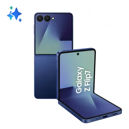 Samsung Galaxy Z Flip7 5g 512gb 12gb Ram, Galaxy Ai Azul Azul-aço