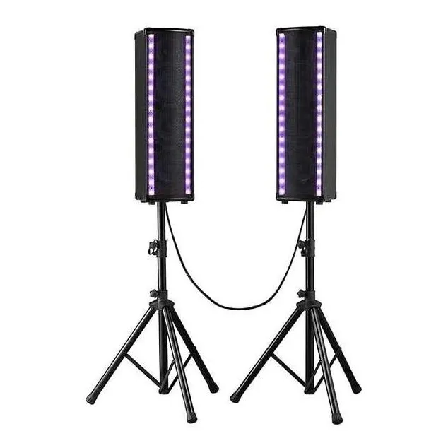 Bocinas Bluetooth Evl Con Tripies Color Negro