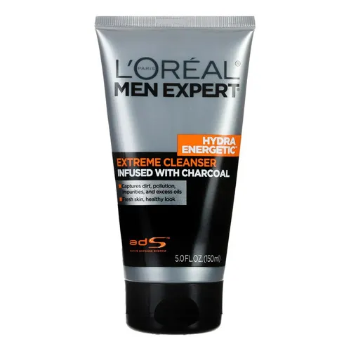 Limpiador facial L´Oréal Paris Skincare Men Expert, color carbón