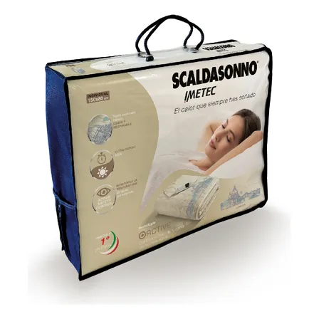 Calientacama Scaldasonno 1 Plaza City Active Venecia 150x80 Color Crema