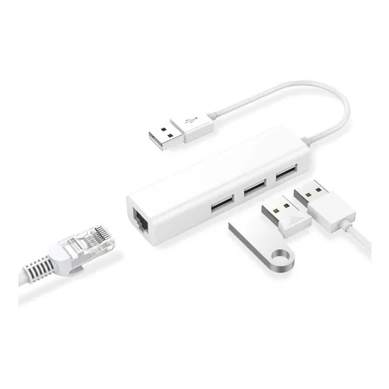 Hub Usb E Ethernet Rj45 Para Xiaomi Mi Box S E Pc