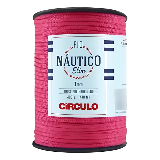 Fio Náutico 3mm Circulo Cordão Polipropileno Escolha Cores 