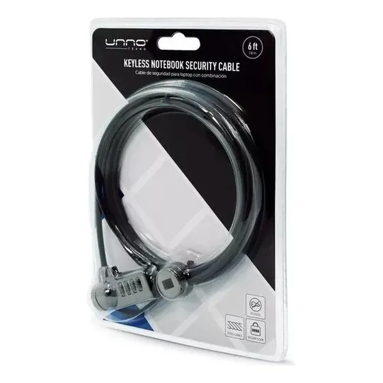 Guaya De Seguridad Para Laptop Con Combinacion