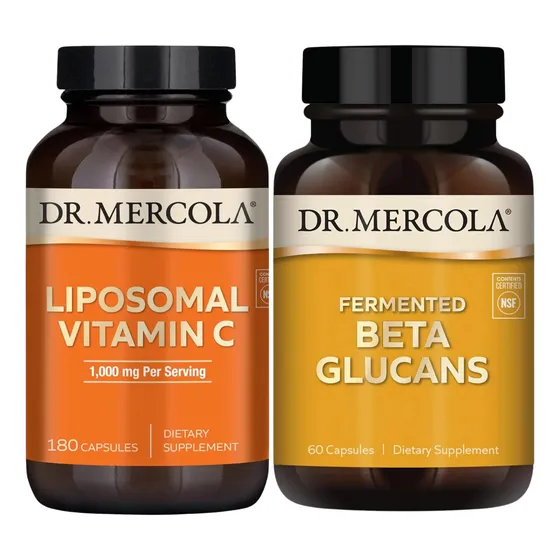 Suplemento Vitamina Liposómal C Y Beta Glucanos Dr. Mercola