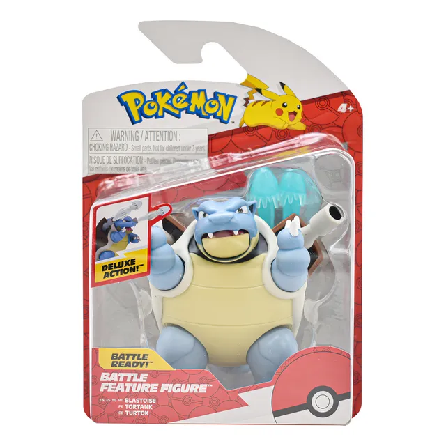 Jazwares Pokemon Battle Feature Figura De Accion Blastoise Deluxe