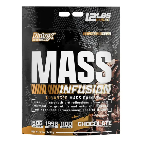 Mass Infusion Nutrex 12 Lbs Ganar Peso Ver Sabores