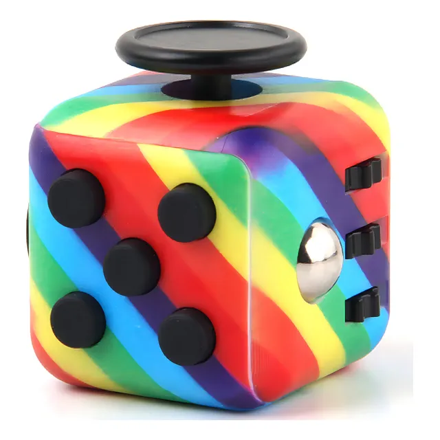 Cubo antiestrés Genérico, Fidget Toys para adultos y niños, alta calidad, para relajarse y controlar la ansiedad.