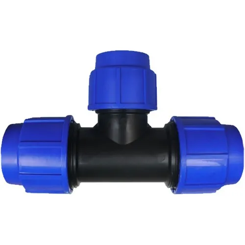 Tee Riego Plastica Pp Pres 40mm Ur Tubrica