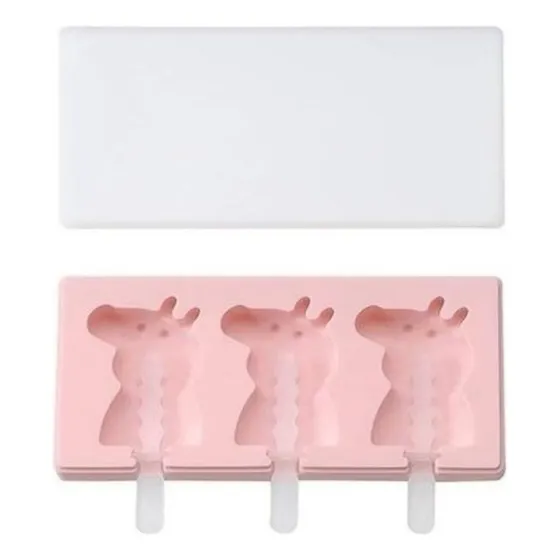 Molde De Silicón Peppa Pig Para Paletas De Hielo