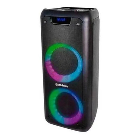 Alto-falante Gradiente Extreme Colors GCA201 portátil com bluetooth preto 110V/220V 