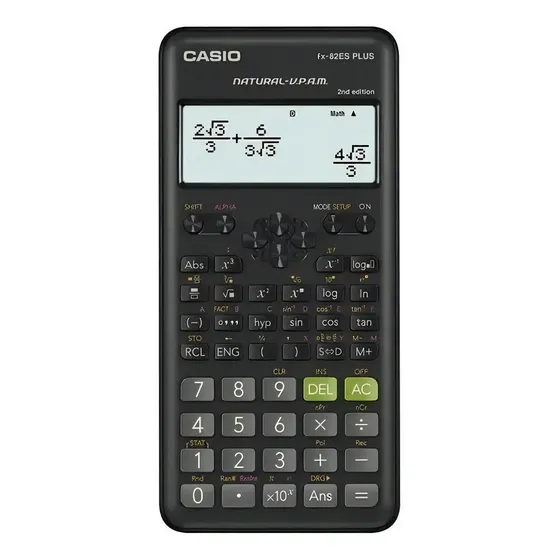 Calculadora Cientifica Casio Fx-82la Plus 2da Edición Full Color Negro | Cuotas sin interés