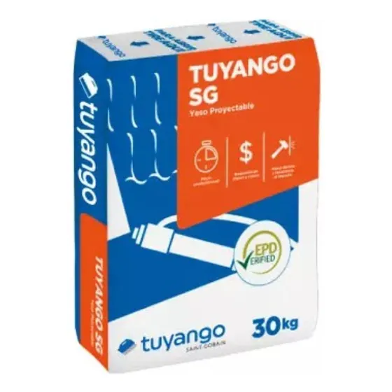 Yeso Proyectable Sg Revoque 30 Kg Interior Tuyango