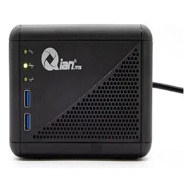 Regulador Qian, 1000va, Entrada 95-150v, Salida 108-132v, 8 Contactos, 2 Puertos Usb, Para Laptop, Mac, Xbox,ps5,Tablet, Android, En1000