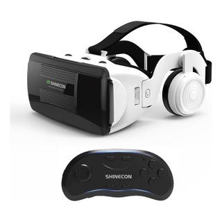 Lentes De Realidad Virtual Gafas 3d Vr Headset Y Controlador Lentes De Realidad Virtual Gafas 3d Vr Headset Y Controlador