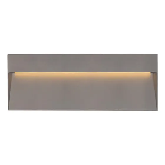 Aplique De Muro Gris Kave V 3000k 24w Tecnolite