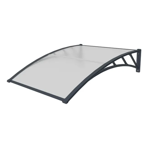 Alero Policarbonato Reforzado Premium 120cm X 95cm Exterior