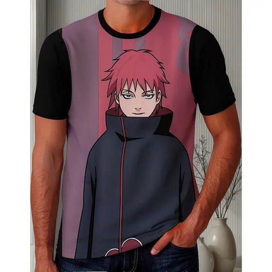 Camiseta Camisa Sasori Naruto Akatsuki Envio Rápido 11