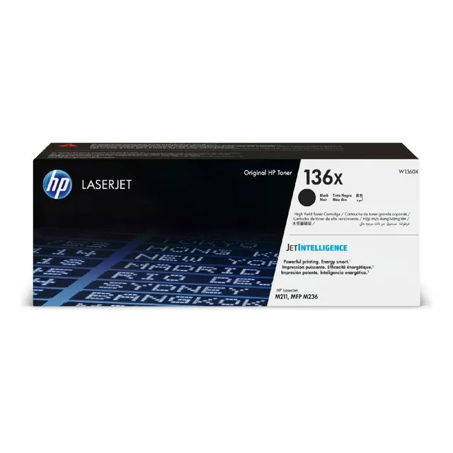 TONER HP 136X W1360X NEGRO LASERJET M211 MFP M236
