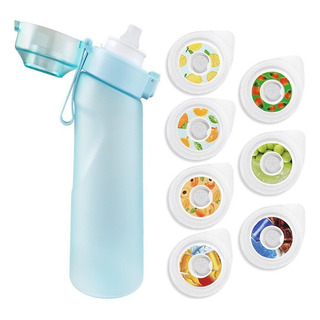 Juego De Botellas De Agua De Aire De 650ml Con 7 Cápsulas Juego De Botellas De Agua De Aire De 650ml Con 7 Cápsulas