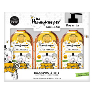 The Honeykeeper Shampoo 3 En 1 Con Miel 3 Pzas The Honeykeeper Shampoo 3 En 1 Con Miel 3 Pzas