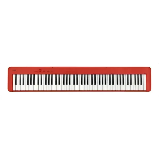 Piano Digital Casio Cdp-s160 88 Teclas | | Cdps160 Cor Vermelho 127/220v