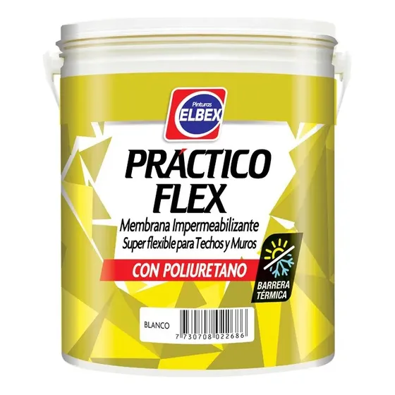 Membrana Liquida Práctico Flex Con Poliuretano 4kilos -aym