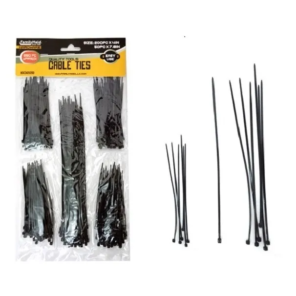 Kit Tirraje Plasticos  Traps T-rap Sujetadores 250 Unidades
