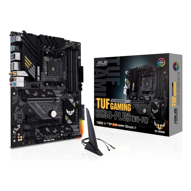 Placa Asus Tuf Gaming B550-plus Wi-fi Ii Amd Ryzen Ddr4 Am4