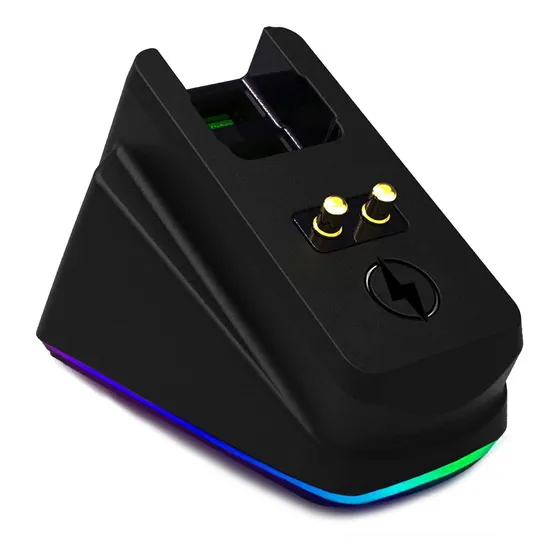 Base Para Mouse Razer Wireless Magnetic Estado Gecko Rgb