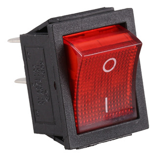 Bs Interruptor Basculante De 4 Pines Con Luz Roja, Bs Interruptor Basculante De 4 Pines Con Luz Roja,