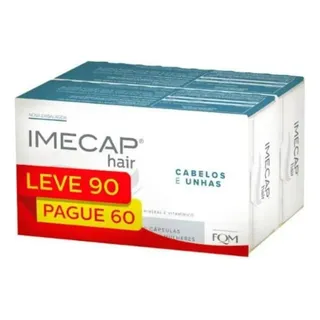 Imecap Hair Cabelos E Unhas Pague 60 E Leve 90 Imecap Hair Cabelos E Unhas Pague 60 E Leve 90