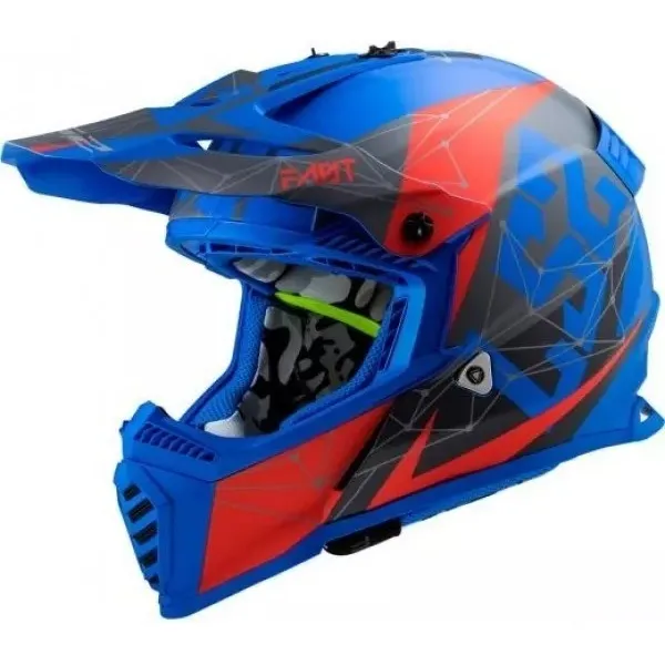 Capacete Ls2 Fast Mx 437 Trilha Offroad Vários Modelos Cross
