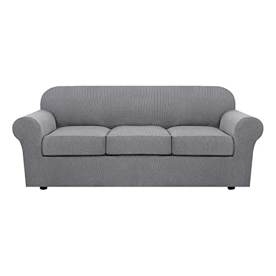 4 Fundas De Sofá Elásticas Para Muebles De Sala De Estar