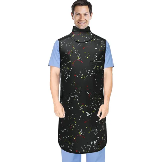 Delantal De Plomo Con Tiroides / Peto Protector De Rayos X