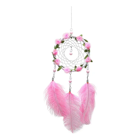 Lámpara Nocturna Con Diseño De Plumas De Atrapasueños Para C