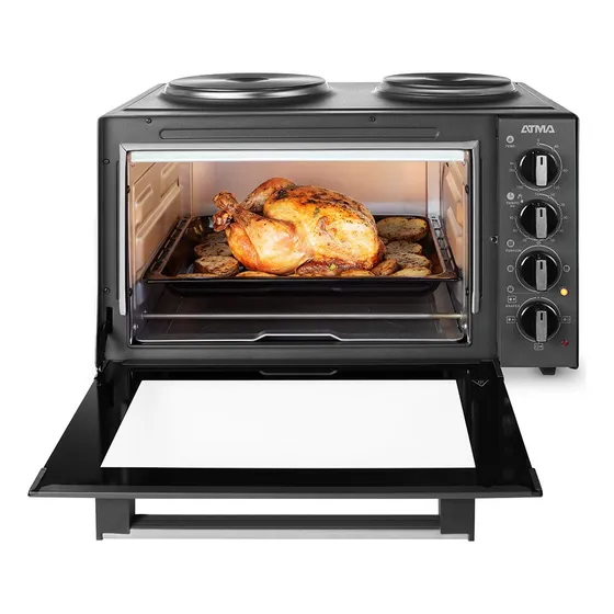 Horno Grill Atma 35 Litros Con Anafe