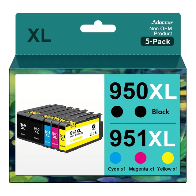 Combo Pack Compatible Reemplazo Para Hp Officejet Pro 8600