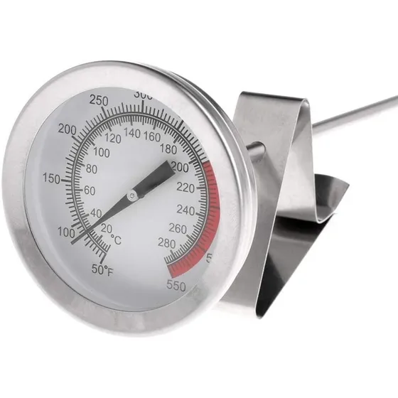 Termómetro Análogo - Sonda 40 Cm. Fritos - Aceite -  550 °f.