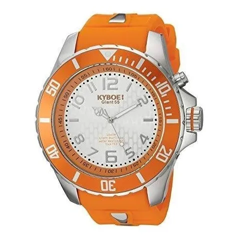 Reloj Kyboe Ky. 55-045.15 Acero Inoxidable Y Silicona