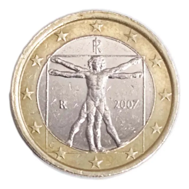 Moneda Euro Europa Italia Leonardo Da Vinci Amadeus Mozart