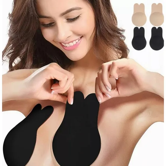 Levanta Busto Adhesivo Sujetador Invisible Reutilizable 2par