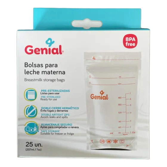 Bolsas De Almacenamiento De Leche Genial 50 Und