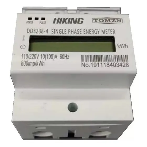 Medidor Consumo Energia Kwh 110/220v 100a Watthorimetro