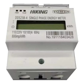 Medidor Consumo Energia Kwh 110/220v 100a Watthorimetro Medidor Consumo Energia Kwh 110/220v 100a Watthorimetro