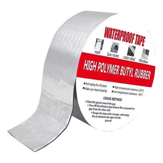 Cinta Selladora De Techo Gotera Impermeable 100mmx10m